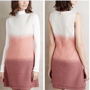 HOSS for Anthropologie Intropia Ombré Dress (S)